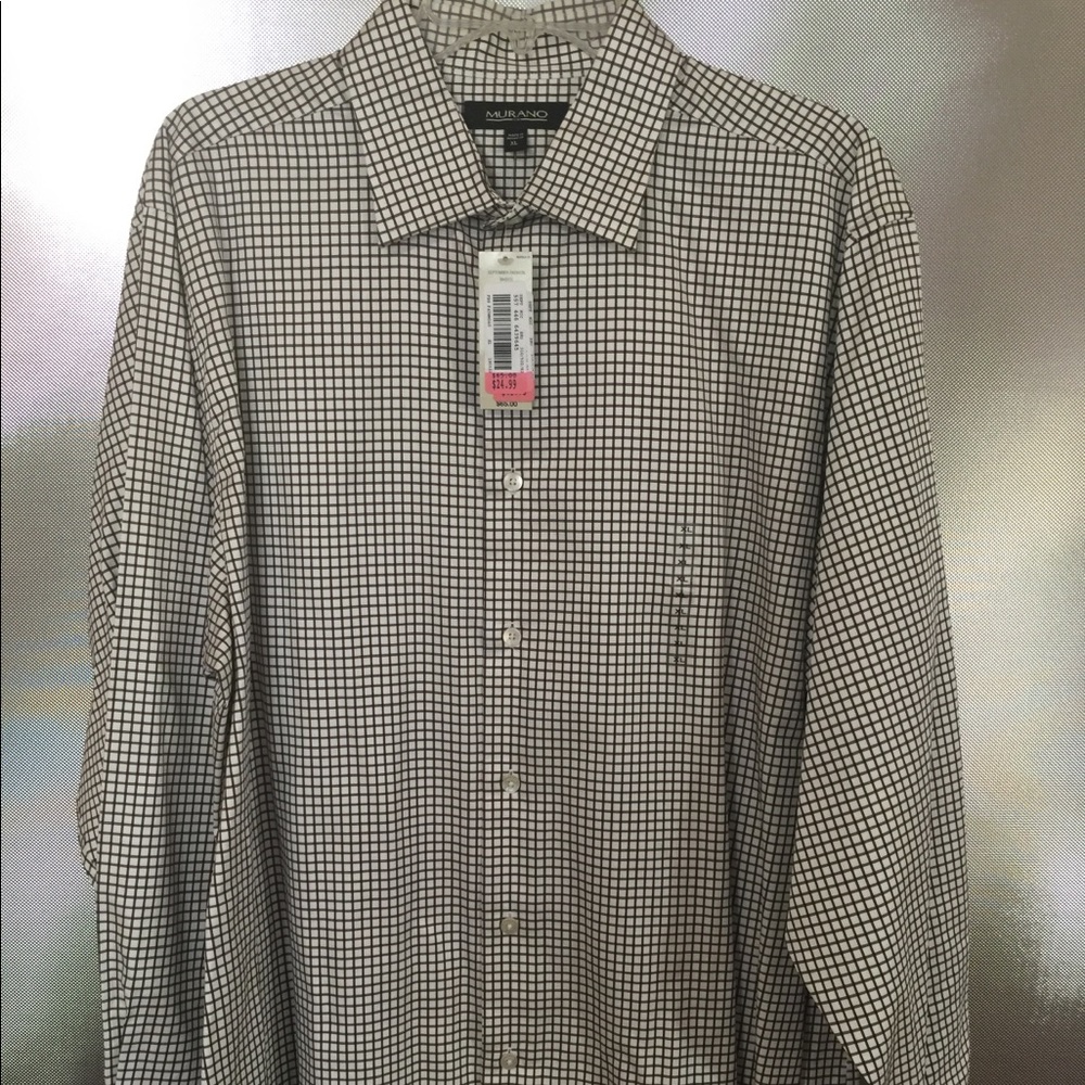Men's Size XL Murano Long Sleeve Dress Shirt. New